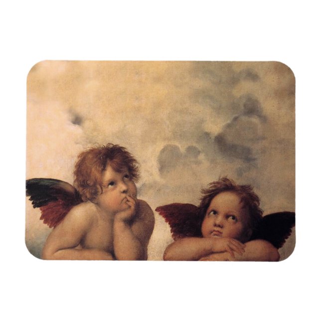 Ímã A conta flexível de Cherubs de Raphael (Horizontal)