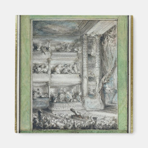 Imã A coroação de Voltaire no teatro Francais