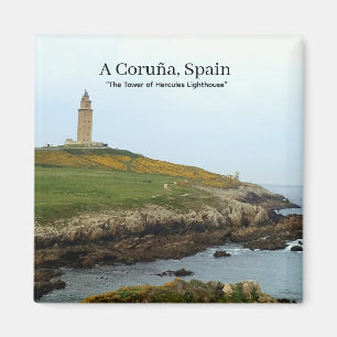 Imã A Coruña, Espanha - A Torre de Hércules Farol