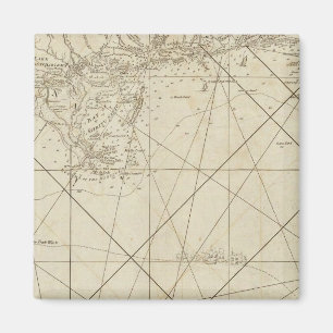 Imã A costa da Flórida Ocidental e da Louisiana