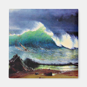 Imã A Costa do Mar Turquesa