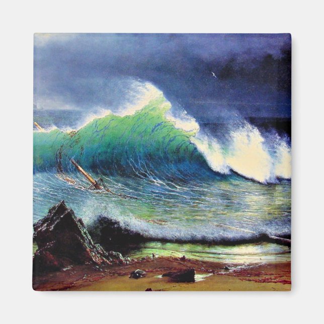 Imã A Costa do Mar Turquesa (Frente)