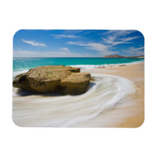 Ímã A Costela Do Oceano Passa Na Praia