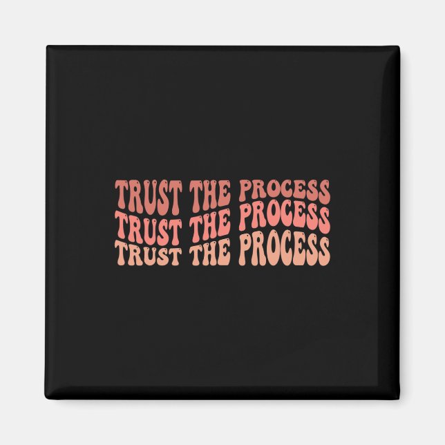 Imã A Cotação Inspiracional de Autoamor do Processo (Frente)