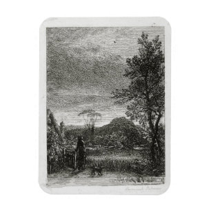 Ímã A cotovia (gravura a água-forte)
