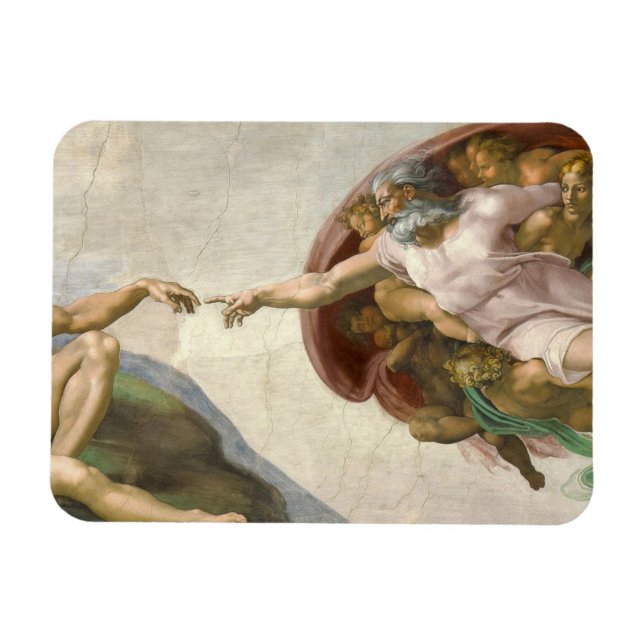 Ímã A Criação de Adão por Michelangelo (Horizontal)