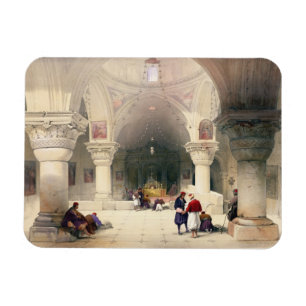 Ímã A cripta do Sepulchre santamente, Jerusalem,