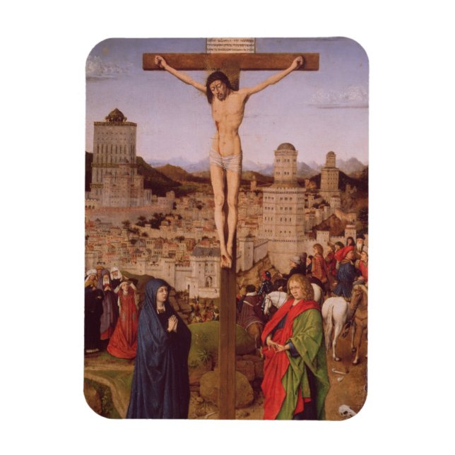 Ímã A crucificação (óleo no painel) (Vertical)