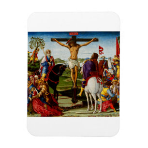 Ímã A Crucificação por Benvenuto di Giovanni