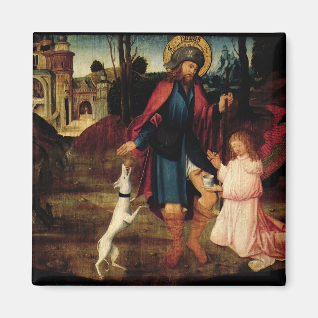 Imã A cura do Santo Roch (Frente)