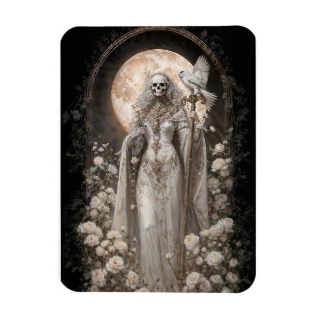Ímã A Dama Poderosa Santa Morte (Vertical)