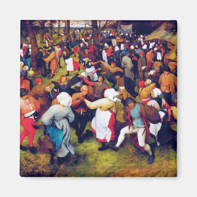 Imã A Dança de Casamento, Pieter Bruegel (Frente)