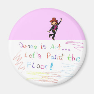 Imã a dança é ímã da arte