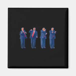 Imã A Dança Trumpty Trump Dançando 4 De Julho