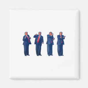 Imã A Dança Trumpty Trump Dançando 4 De Julho _1 