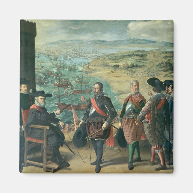 Imã A defesa do Cádis contra os Ingleses, 1634 (Frente)