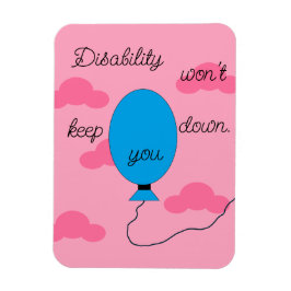 Ímã A deficiência não vai mantê-lo para baixo