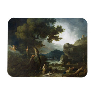 Ímã A destruição das crianças de Niobe, 1760 (óleo