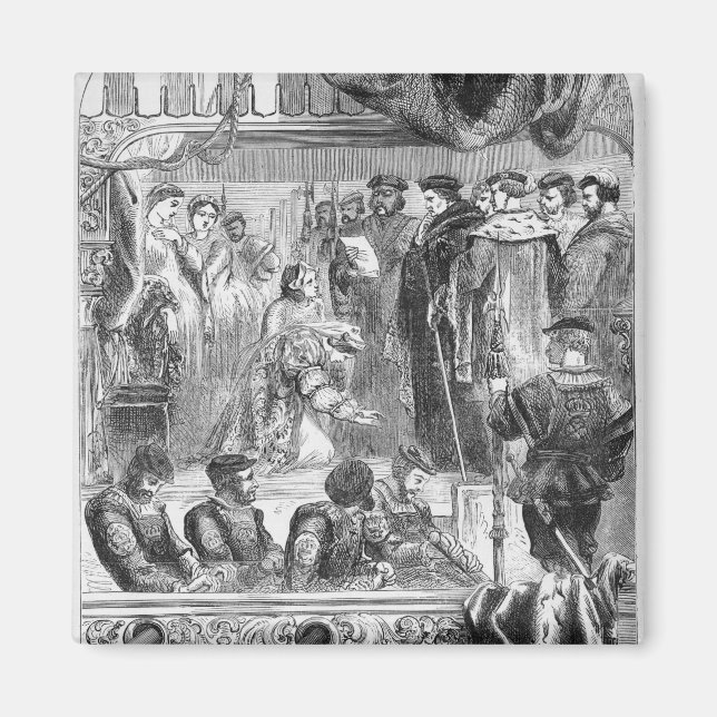Imã A detenção de Anne Bolena (Frente)