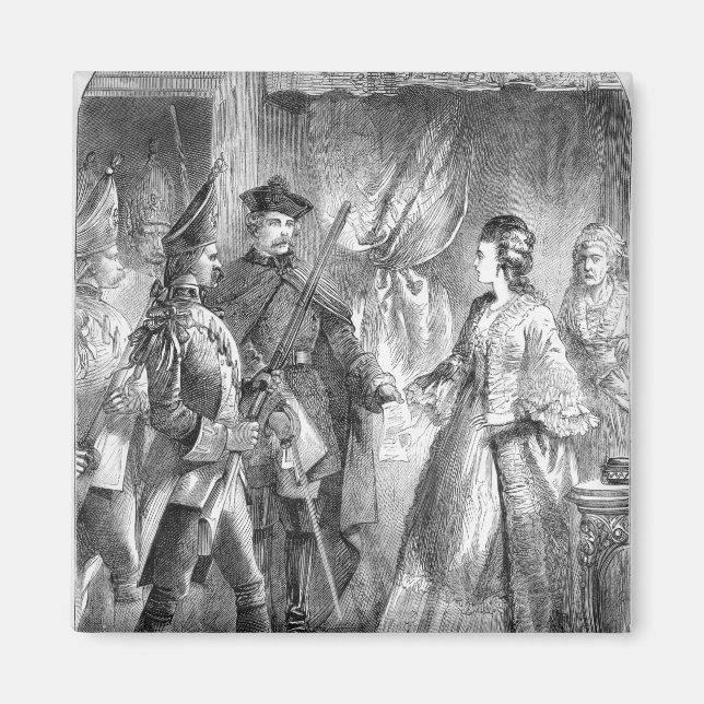 Imã A detenção de Caroline Matilda (Frente)