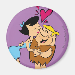 Imã A discussão de beijo dos Flintstones   Betty