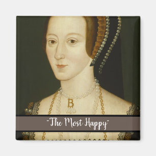 Imã A divisa de Anne Boleyn em um ímã