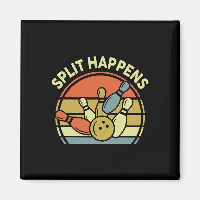 Imã A Divisão Acontece Com A Boliche Engraçada Pai Vin (Frente)