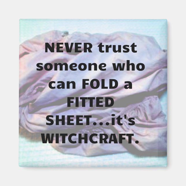 Imã A dobragem de uma Folha Feita é o ímã Witchcraft (Frente)