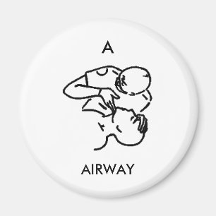 Imã A é para a VIA AÉREA - ímã