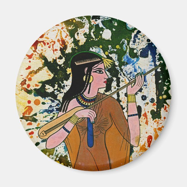 Imã A encantadora egípcia de Michael Moffa (Frente)