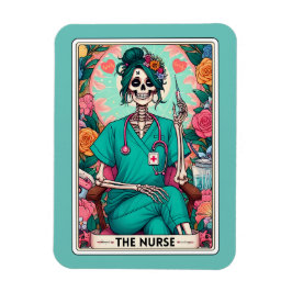 Ímã A Enfermeira Tarot Card Magnet