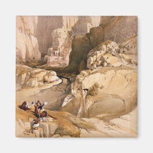 Imã A entrada a PETRA, o 10 de março de 1839, chapeia