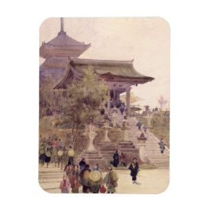 Ímã A entrada ao templo de Kiyomizu-Dera, Kyoto