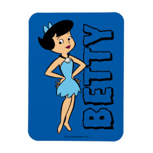 Ímã A entulho dos Flintstones   Betty