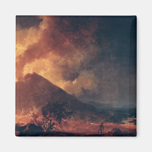 Imã A Erupção do Monte Vesúvio em 1771 (Frente)