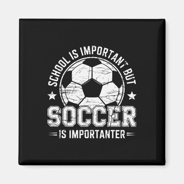 Imã A Escola É Importante Mas Futebol É Mais Important (Frente)