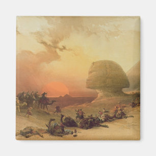 Imã A esfinge em Giza