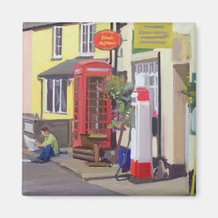 Imã A estação de correios Withypool da vila