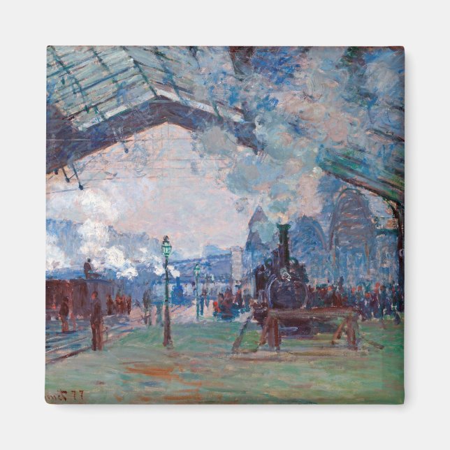 Imã A Estação Santo-Lazare, Monet (Frente)
