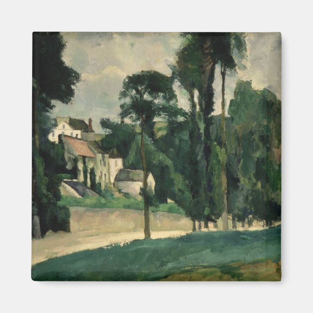 Imã A estrada em Pontoise, 1875 (Frente)