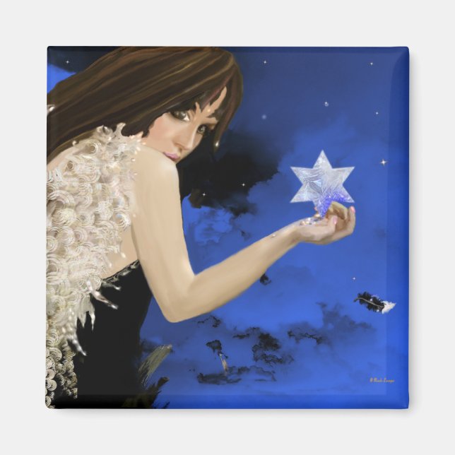 Imã A Estrela Azul (Frente)