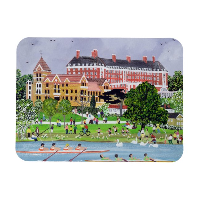 Ímã A Estrela e a Garter Casa Richmond-On-Thames (Horizontal)