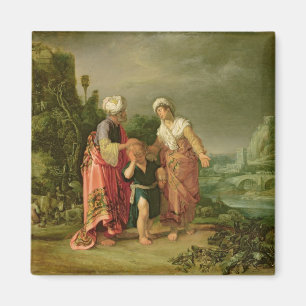 Imã A expulsão de Hagar, 1612