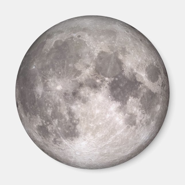 Imã A Face Visível da Lua (Paisagem Lunar) (Frente)