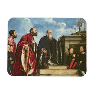 Ímã A família de Vendramin, 1543-47 (óleo em canvas)