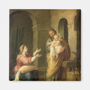 Imã A família santamente, c.1660-70