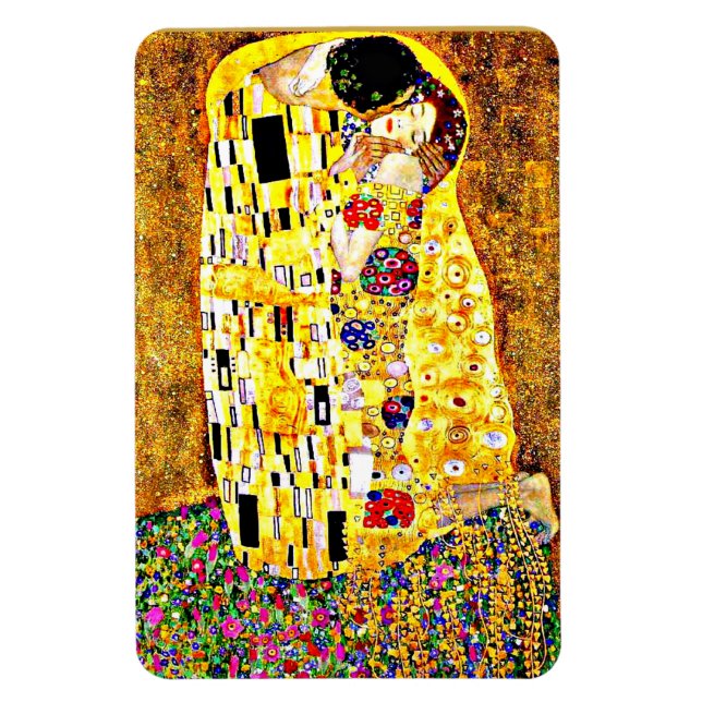 Ímã A famosa pintura de Gustav Klimt (Vertical)