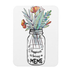 Ímã A Felicidade Arte Esposa Está Sendo Um Meme