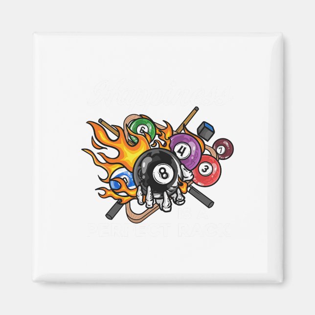 Imã A Felicidade É Um Rack Perfeito Que Eu Piscina Bil (Frente)