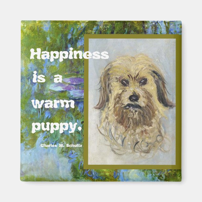 Imã A felicidade é uma panela quente (Frente)